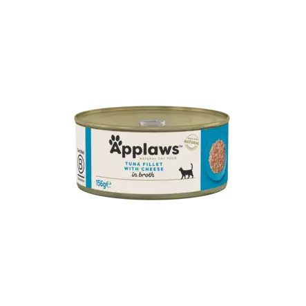 Tonnikalafile Juusto 156g Applaws cat - Aikuisten kissojen säilykkeet - 003715 - 2