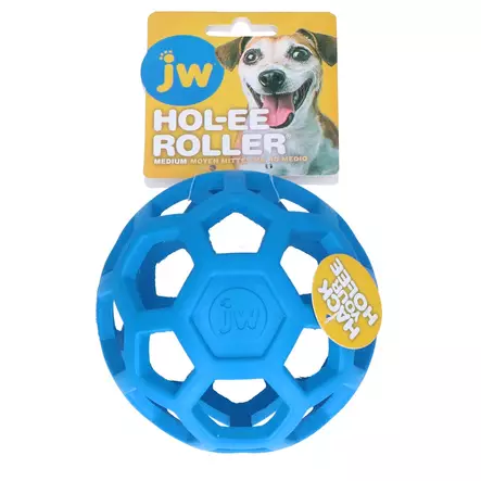 Verkkopallo Hol-ee Roller M 11,5cm JW - Koiran pallot ja heittolelut - 004345 - 2