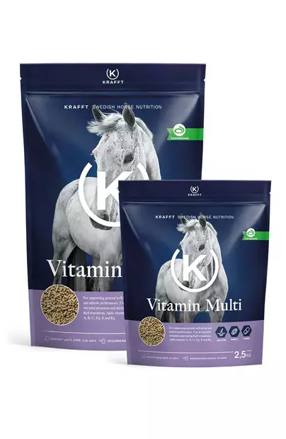 Vitamin Multi Pellets Krafft - Hevosen kivennäiset ja vitamiinit - 049445 - 1