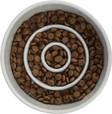 Ahmimisenestokuppi keraaminen 450ml ø14 sini-harmaa Slow Feed Trixie - Aktivoivat ja ahmimisenesto ruokakupit - 030085 - 3
