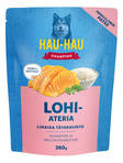 Lohi ateria 260g Hau Hau Champion - Koiran säilykkeet aikuisille koirille - 029815 - 1