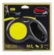 NEON M 5m max 25kg nauha keltainen Flexi - Koiran kelataluttimet - 004585 - 2