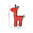 Pehmolelu Ballistic Giraffe 23x33cm vihreä KONG - Koiran pehmolelut - 056765 - 3