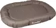 Patja Dreambay ovaali vettähylkivällä kankaalla 140x105x17cm taupe Flamingo - Koiran patjat - 057445 - 1