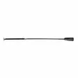Esteraippa Supple 65cm musta - hopea Hansbo Sport - Ratsastusraipat - 036495 - 1