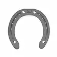 Etukenkä 2X0 20x8mm varvaskäänteellä Werkman - Ratsun rautakengät - 055135 - 1