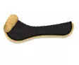 Half pad L koulumalli musta Front/natural villa Spinefree EWWA Mattes - Ratsun satulahuovat ja romaanit - 057915 - 1