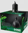 Heijastava valaisin 21cm E27 musta Repto Dome - Terraarion tarvikkeet ja kuivikkeet - 059995 - 1
