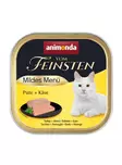 Kalkkuna-juusto 100g Mildes menu VF Animonda - Aikuisten kissojen säilykkeet - 044095 - 1