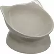 Keramiikkakuppi Cena korotettu 120ml taupe Flamingo - Kissan keramiikkakupit - 057425 - 1