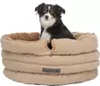 Korkeareunainen peti Liano Soft halkaisija 63cm ruskea Trixie - Koiran reunalliset pedit - 060255 - 6