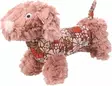 Pehmokoira Rozette 35cm pinkki Flamingo - Koiran pehmolelut - 056255 - 1