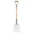 Talikko 5-metallipiikkiä puuvarsi Willab - Talikot, lapiot ja lantakolat - 010325 - 1