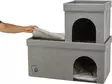 Talopesä rivi- ja kerrostalo Kimy 1,5krs 76x72x37cm harmaa Trixie - Kissan pesä-, iglu- ja riippupedit - 055595 - 21