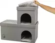 Talopesä rivi- ja kerrostalo Kimy 1,5krs 76x72x37cm harmaa Trixie - Kissan pesä-, iglu- ja riippupedit - 055595 - 22