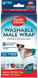 Urosvyö pestävä Washable Male Wrap turkoosi Simple Solution - Juoksuaika- ja pissasuojat - 057515 - 1