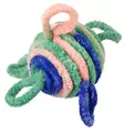 Villapallo 2kpl Wille 4,5cm helinällä värimix Flamingo - Kissan pallot - 055455 - 3