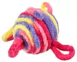 Villapallo 2kpl Wille 4,5cm helinällä värimix Flamingo - Kissan pallot - 055455 - 4