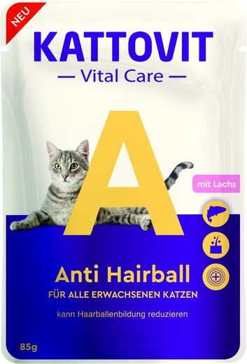 Anti Hairball 85g ps Vital Care Kattovit - Kissan erikoisruokavalio säilykkeet - 039085 - 1