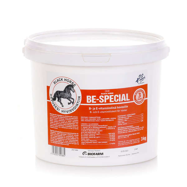 BE-Special pelletti Black Horse - Hevosen kivennäiset ja vitamiinit - 000995 - 2