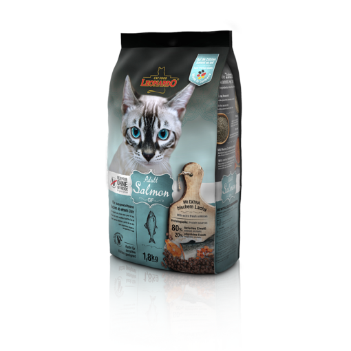 Cat adult Salmon Grain Free 1,8kg Leonardo Cat Food - Kissan kuivaruoat aikuisille kissoille - 010525 - 1