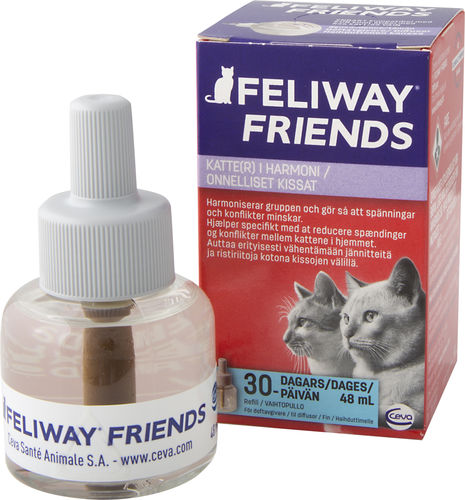 Friends täyttöpullo 48ml Feliway - Kissan feromonit ja rauhoittavat - 031235 - 1