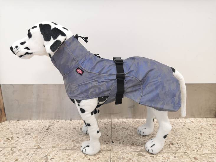 Heijastava sademantteli Lunas sininen camo Trixie - Koiran manttelit - 021095 - 1