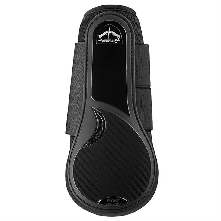 Hivutussuojat etujalkaan TRC Vento mustat Veredus - Hevosen vuohis- ja hivutussuojat - 029395 - 1