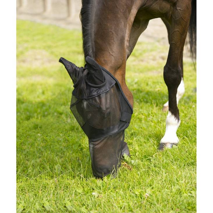 Hyönteishuppu Thin turpasuojalla musta Equitheme - Ihottuma ja hyönteisloimien huput - 025495 - 1