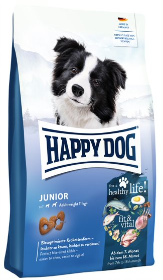 Junior Fit & Vital Happy Dog - Kuivaruoat pennuille ja kasvatukseen - 028005 - 1