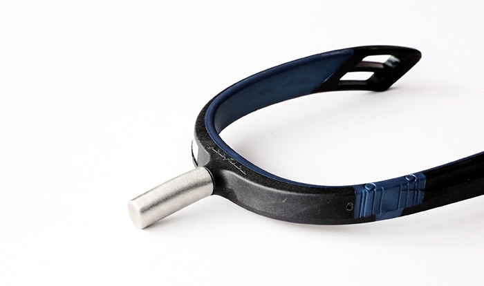 Kannukset Spur'one extra long mustat Freejump - Ratsastajan kannukset ja tarvikkeet - 022605 - 1