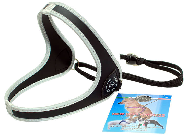 Valjas Easyfit Basic narulla musta TrePonti - Koiran perusvaljaat - 010075 - 1