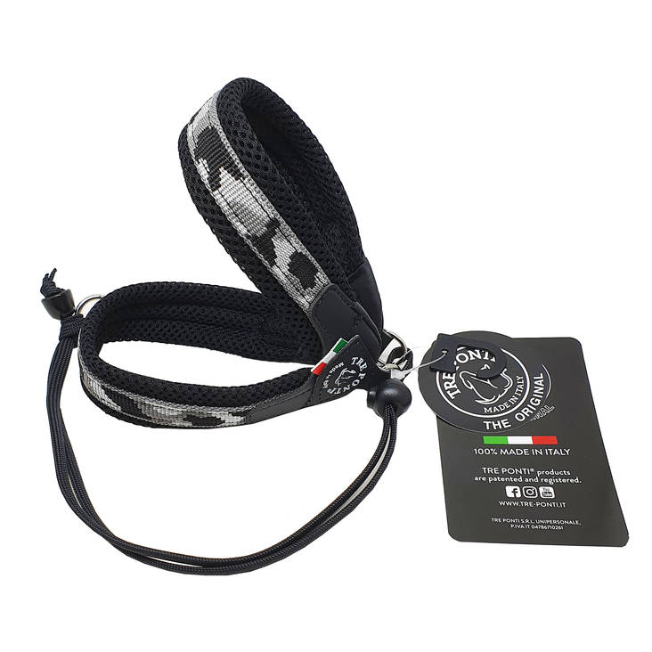 Valjas Easyfit Penny narulla harmaa camo Tre Ponti - Koiran perusvaljaat - 021135 - 1