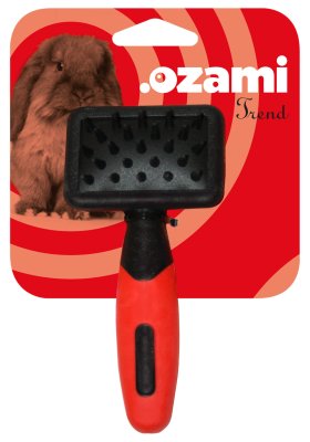 Kumikarsta hierova pieneläimille Ozami - Pieneläinten hoitotarvikkeet ja -aineet - 005695 - 1