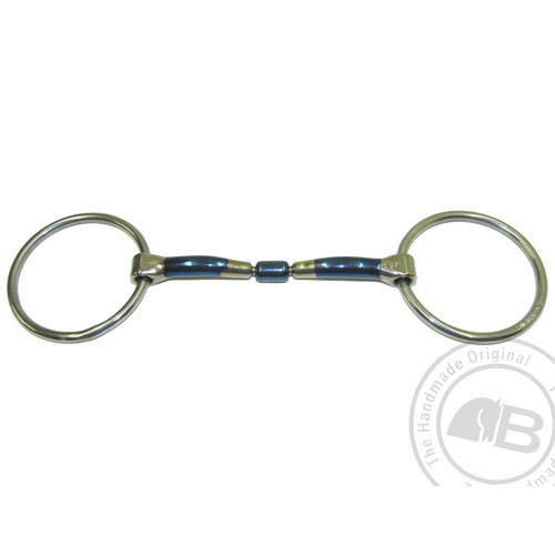 Kuolain Barrel 20 12,5cm 10mm loose ring - Kolmipalakuolaimet hevoselle - 024515 - 1