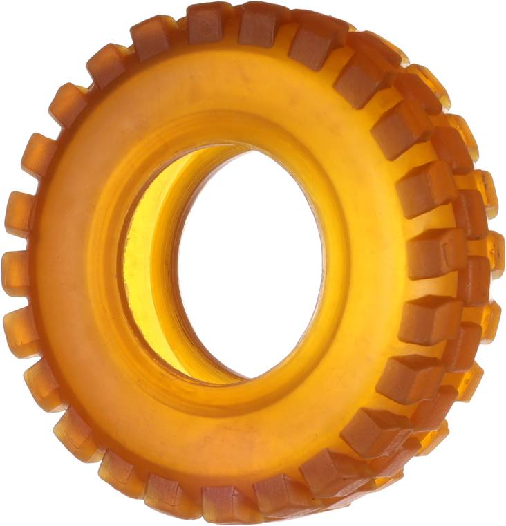 Luonnonkumirengas Rubba 15cm Flamingo - Koiran keppi-, rengas- ja noutolelut - 036355 - 1