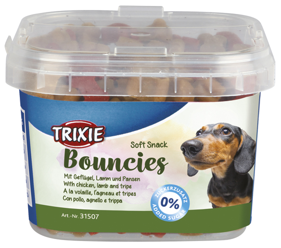 Makupala Soft Snack Bouncies 140g Trixie - Koiran herkut ja makupalat - 008125 - 1