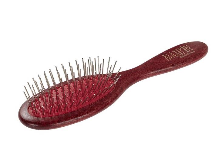 Metalliharja Airlastic S 20mm ovaali MaxiPin - Koiran harjat, karstat ja suat - 033315 - 1