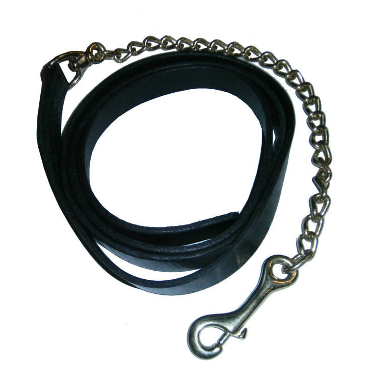 Nahkariimunaru Ascot 2m 60cm ketju ruskea GP-Tack - Hevosen nahkariimut ja narut - 001305 - 1