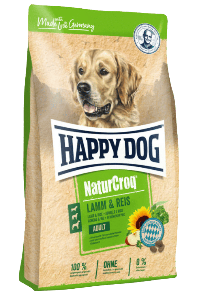 NaturCroq Lamm & Reis (lammas-riisi) 15kg Happy Dog - Koiran kuivaruoat aikuisille koirille - 017775 - 2