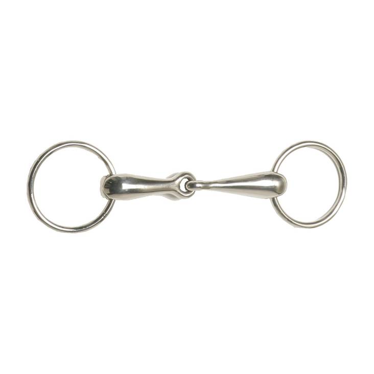 Nivelkuolain ruostumaton teräs, vapaasti pyörivät renkaat Pro Steel Hevari - Nivelkuolaimet hevoselle - 025935 - 1