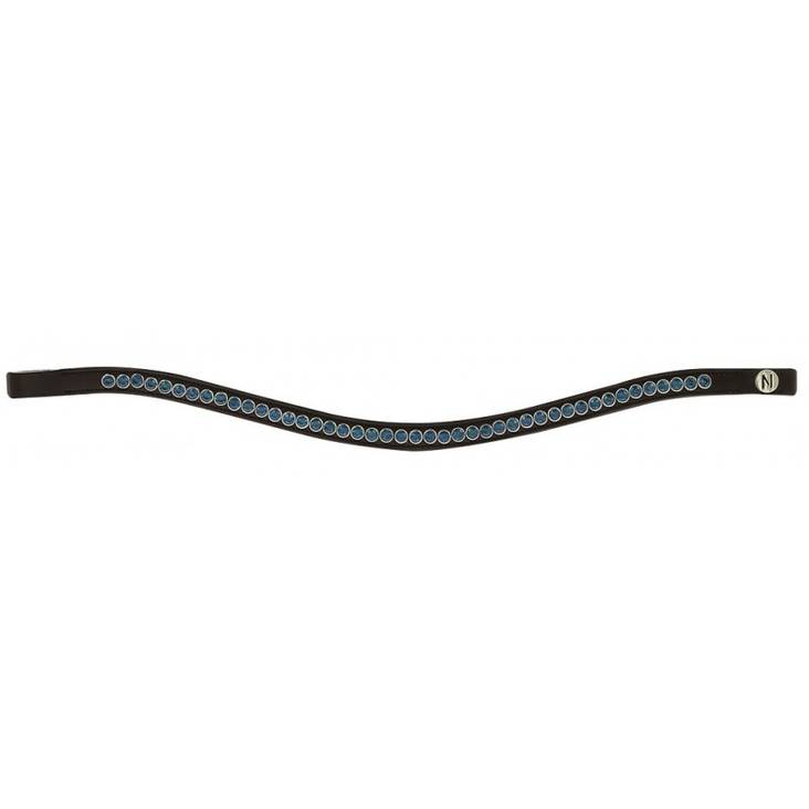 Otsapanta FULL turkoosi/strassi Norton - Hevosen otsapannat - 030755 - 1