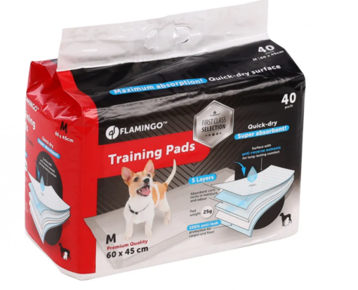 Pissialusta Zindi M 60x45cm Flamingo - Puhtaanapito, pesuaineet, pissialustat - 032615 - 1