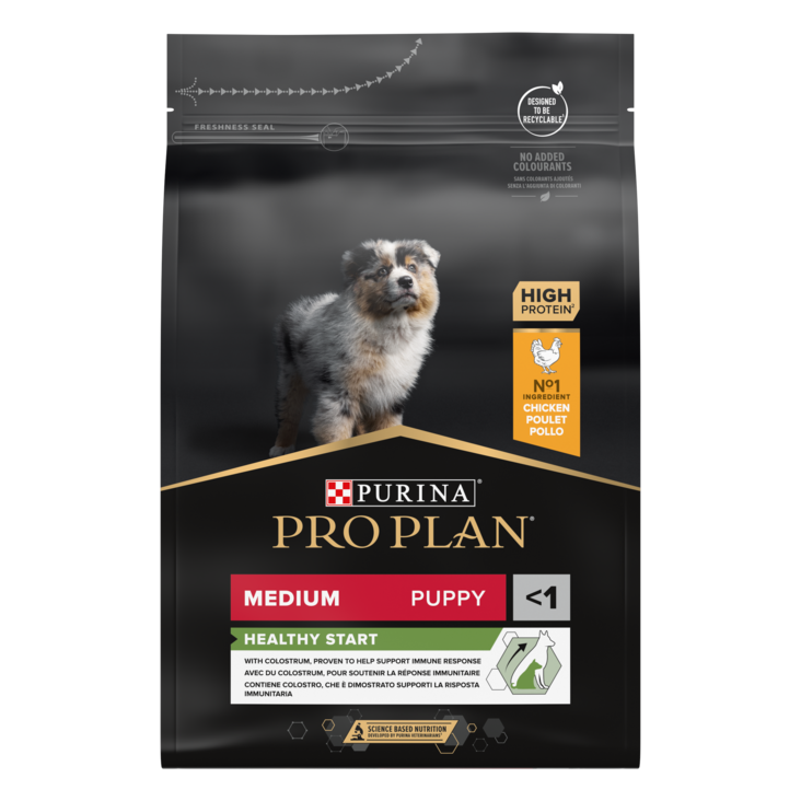 Puppy Healthy Start Medium ProPlan - Kuivaruoat pennuille ja kasvatukseen - 001455 - 2
