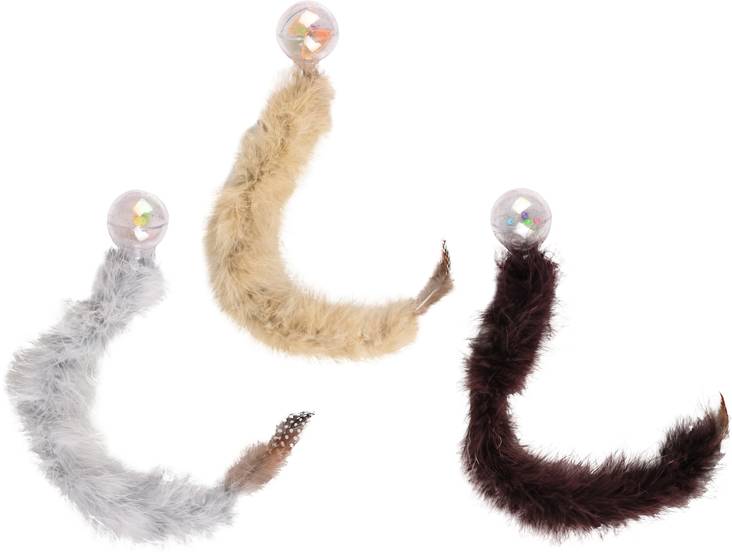 Rapinapallo hännällä 45cm mix Flamingo - Kissan pallot - 035235 - 1