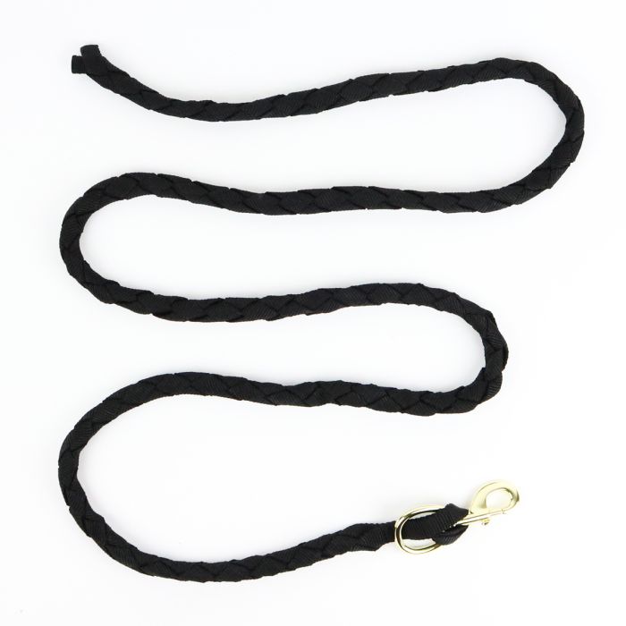 Riimunnaru salmiakki 2,1m musta-musta Pro Equitare - Hevosen nylonriimunarut - 038645 - 1