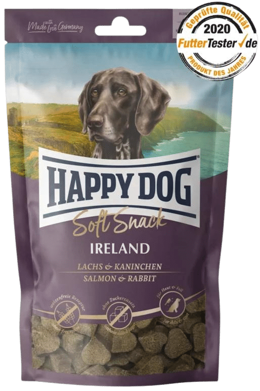 Soft Snack Ireland 100g lohi & kani Happy Dog - Koiran herkut ja makupalat - 018495 - 2