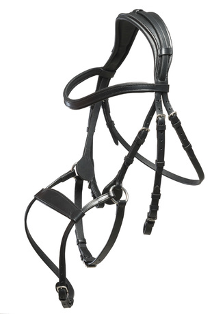 Suitset X-Jump erikoisturparemmillä mustat Wahlsten - Ratsuhevosen suitset ja turpahihnat - 008505 - 1