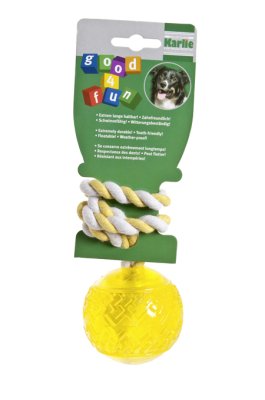 TPRpallo narulla 6cm Good4Fun mix Karlie - Koiran pallot ja heittolelut - 026835 - 1