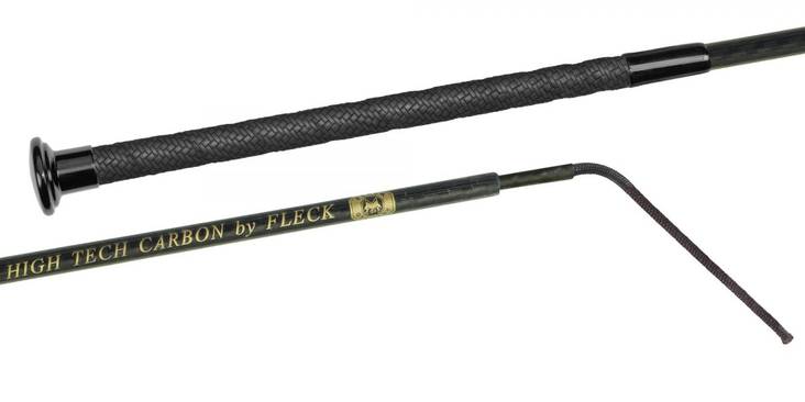 Teleskooppiraippa Pocket 3-osainen musta 120cm Fleck - Ratsastusraipat - 033875 - 1